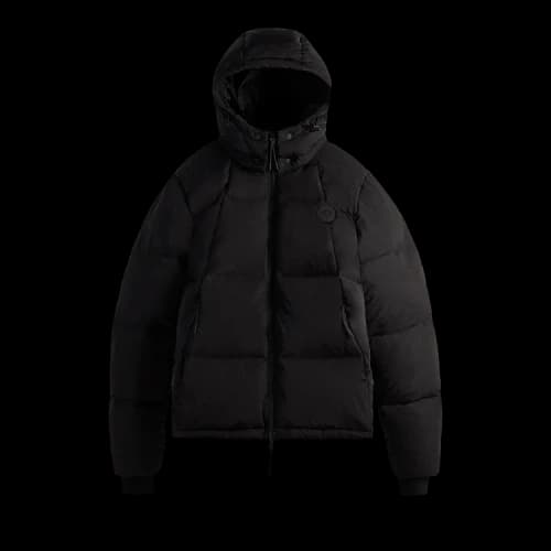 Kith Wrinkle Nylon Midi Puffer 'Black'
