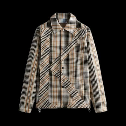Kith Plaid Initial K Jacket 'Muslin'