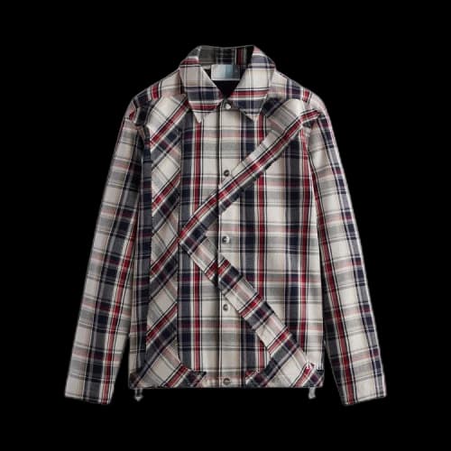 Kith Plaid Initial K Jacket 'Oat'