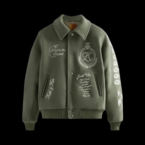 Kith Wool Varsity Jacket 'Folly'