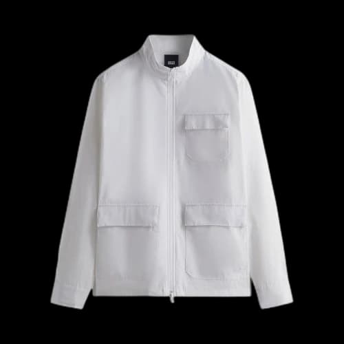 Kith Zip Front Lawton Jacket 'White'