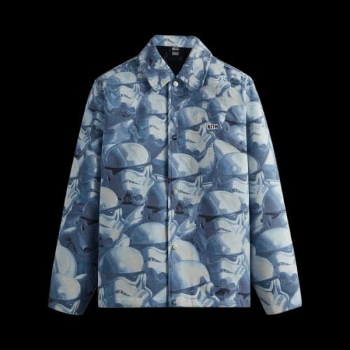 Kith x Star Wars Stormtrooper Coaches Jacket 'Helium'