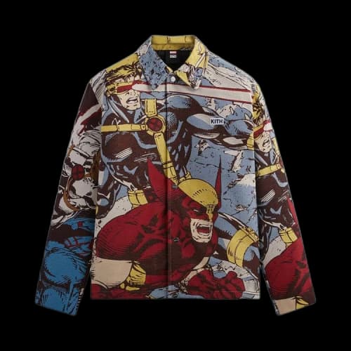 Kith For X-Men Tapestry Coaches Jacket 'Black'