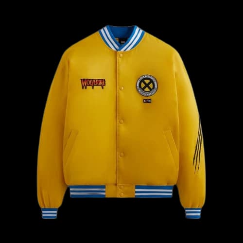 Kith For X-Men Wolverine Satin Bomber Jacket 'Power'