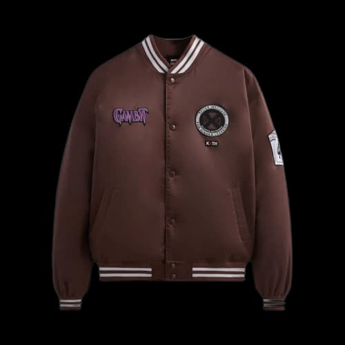 Kith For X-Men Gambit Satin Bomber Jacket 'Force'
