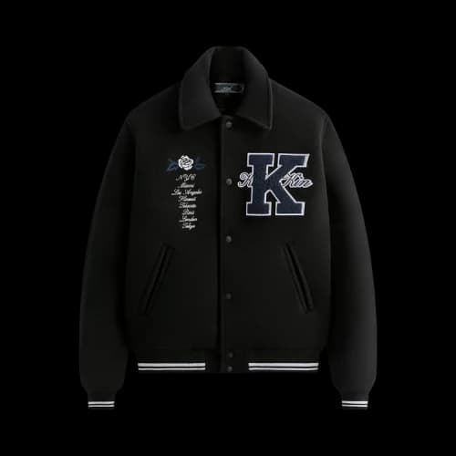 Kith Wool Coaches Jacket 'Black'