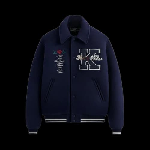 Kith Wool Coaches Jacket 'Nocturnal'