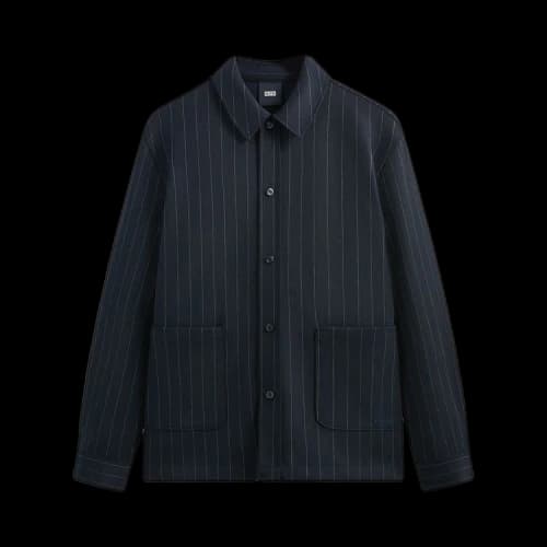 Kith Double Weave Boxy Collared Overshirt 'Nocturnal'