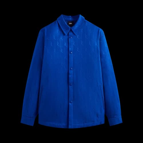Kith Jacquard Faille Sutton Quilted Shirt Jacket 'Layer'