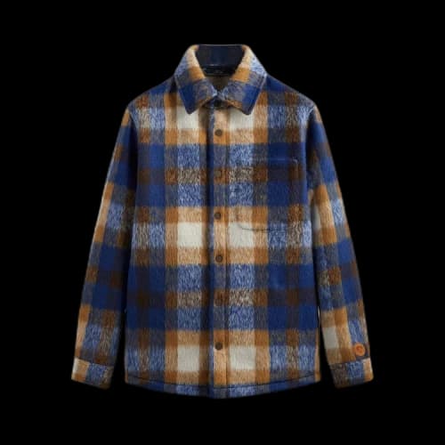 Kith Check Sheridan Shirt Jacket 'Equilibrium'