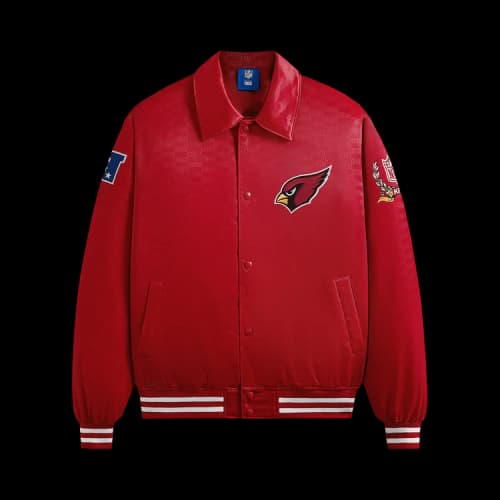 Kith For The NFL: Cardinals Satin Bomber Jacket 'Modified'