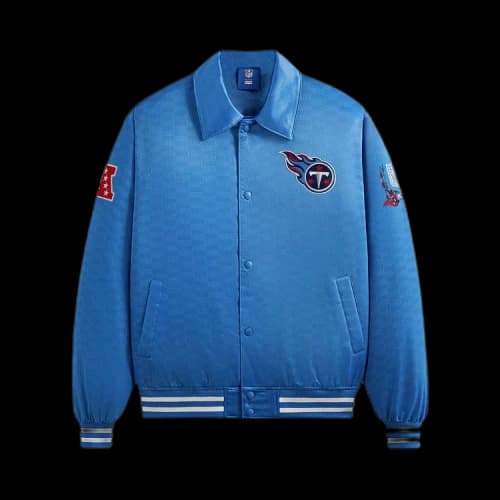 Kith For The NFL: Titans Satin Bomber Jacket 'Ato'