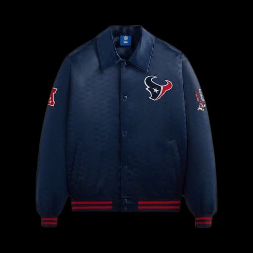 Kith For The NFL: Texans Satin Bomber Jacket 'Meter'