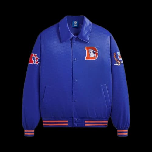 Kith For The NFL: Broncos Satin Bomber Jacket 'Sonam'