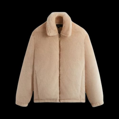 Kith Lloyd Faux Fur Coaches Jacket 'Veil'