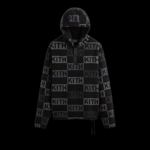 Kith Merrick Sherpa Hoodie 'Black'