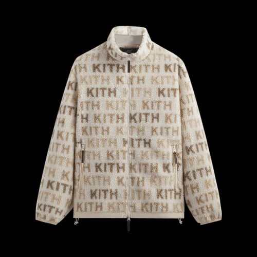Kith Pinehurst Sherpa Full Zip 'Sandrift'