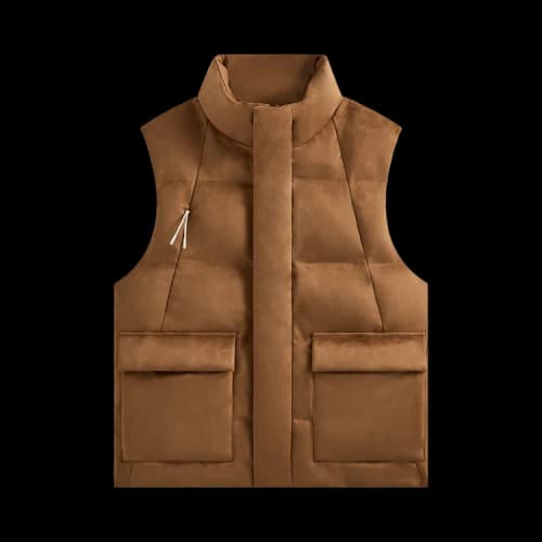 Kith Bonded Microsuede Midi Vest 'Mesa'