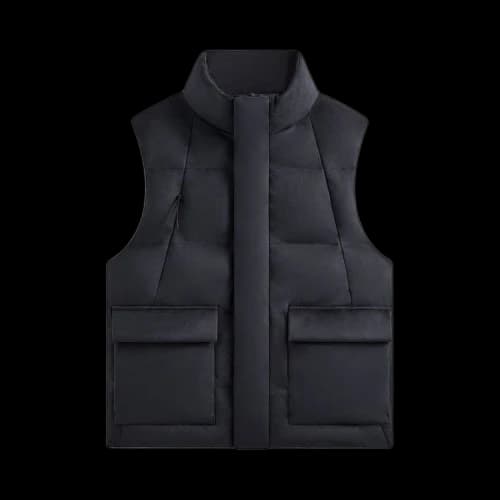 Kith Bonded Microsuede Midi Vest 'Nocturnal'