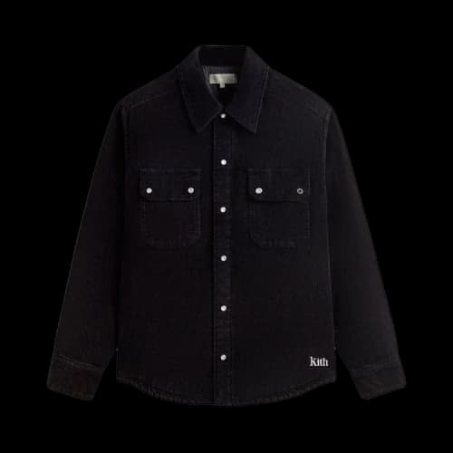 Kith Washed Corduroy Puffed Rowan Jacket 'Ink'