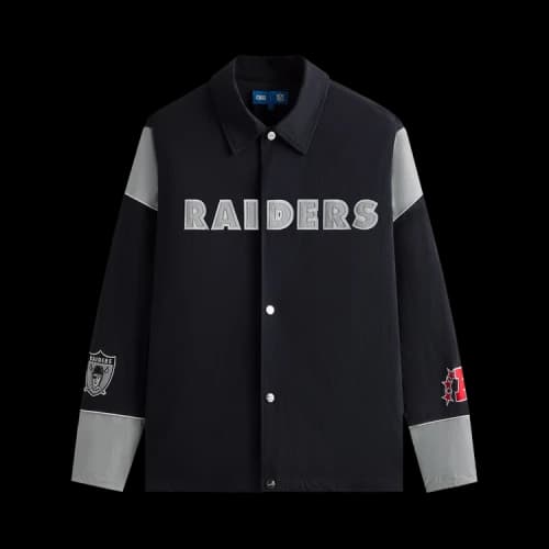Kith & '47 for the NFL: Raiders Kieran Coaches Jacket 'Black'