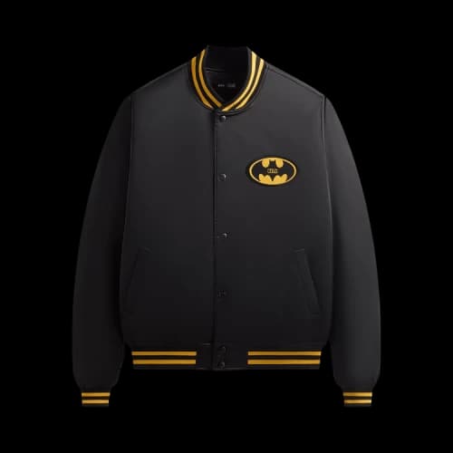 Kith x Batman Satin Bomber Jacket 'Black'