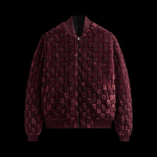 Kith Reversible Faux Fur Avery Bomber 'Magma'