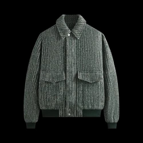 Kith Herringbone Hawthorne Flight Jacket 'Stadium'