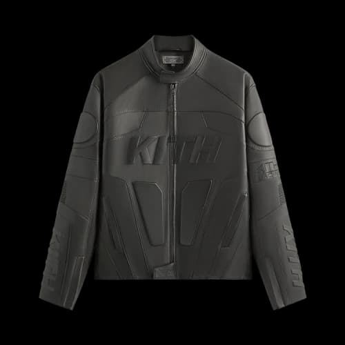 Kith Leather Wayne Moto Jacket 'Black'