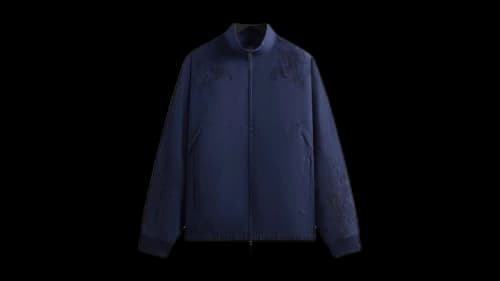 Kith x Wilson Embroidered Mesh Track Jacket Nocturnal