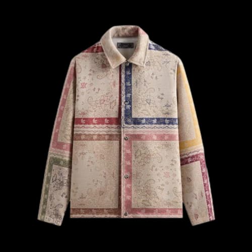 Kith Paisely Tapestry Coaches Jacket 'Waffle'