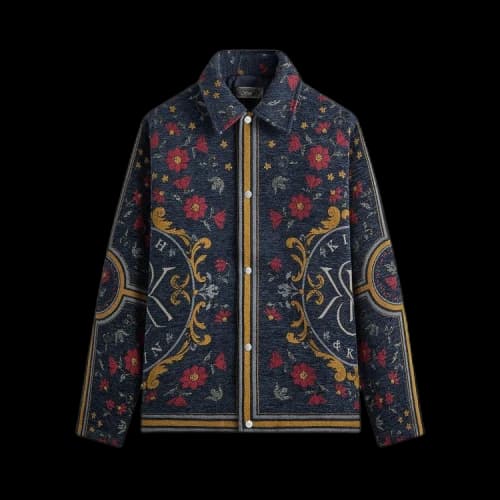 Kith Scarf Tapestry Coaches Jacket 'Nocturnal'