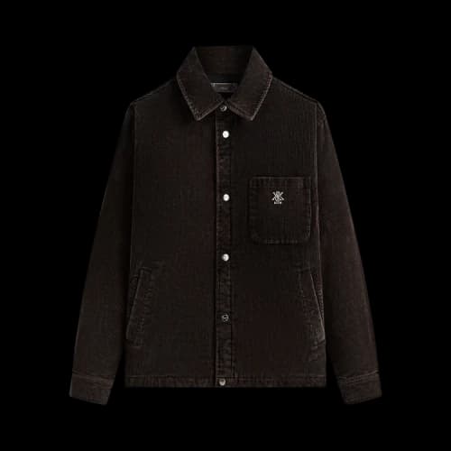 Kith Washed Corduroy Brixton Puffed Shirt Jacket 'Ink'