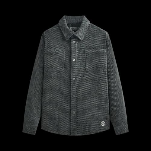Kith Chenille Tweed Apollo Shirt 'Machine'