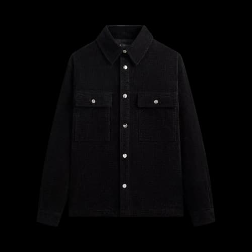 Kith Chenille Ripstop Ace Shirt Jacket 'Black'