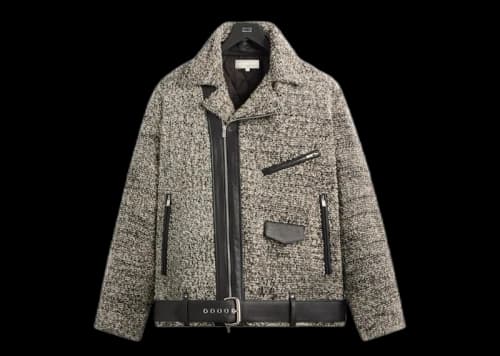 Kith & Kin Plush Boucle Brian Moto Hallow