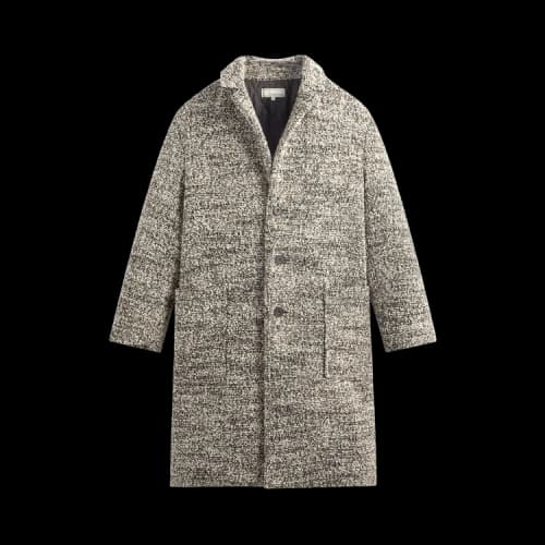 Kith &Kin Plush Boucle Bergen Coat 'Hallow'