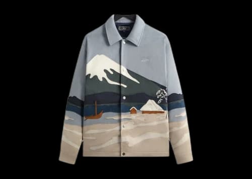 Kith Scenic Winter Microsuede Overshirt Kindred