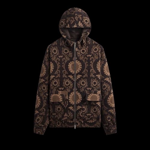 Kith Chenille Tapestry Selfridge Zip Up Hoodie 'Kindling'