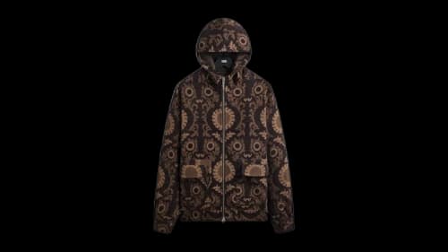 Kith Chenille Tapestry Selfridge Zip Up Hoodie Kindling