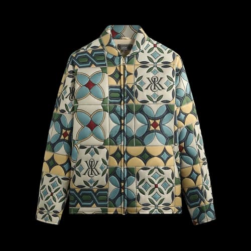 Kith Full Zip Brixton Puffed Shirt Jacket 'Session'