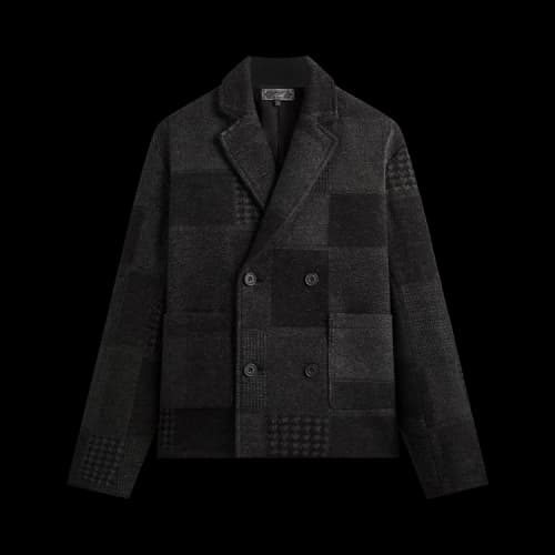 Kith Patchwork Wool Raya Blazer 'Shadow'