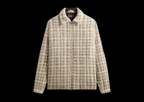 Kith Windowpane Tweed Coaches Jacket Hallow