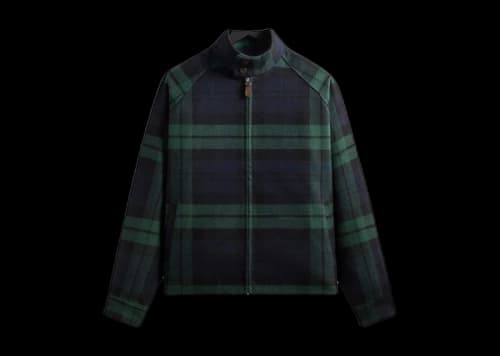 Kith Brushed Plaid Harrington Jacket Eve