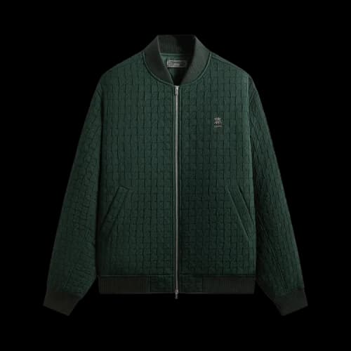 Kith Check Quilt Avery Bomber Jacket 'Stadium'