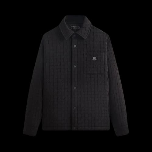 Kith Check Quilt Brixton Shirt Jacket 'Black'
