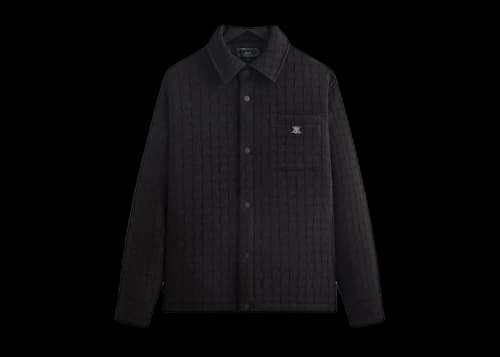 Kith Check Quilt Brixton Shirt Jacket Black