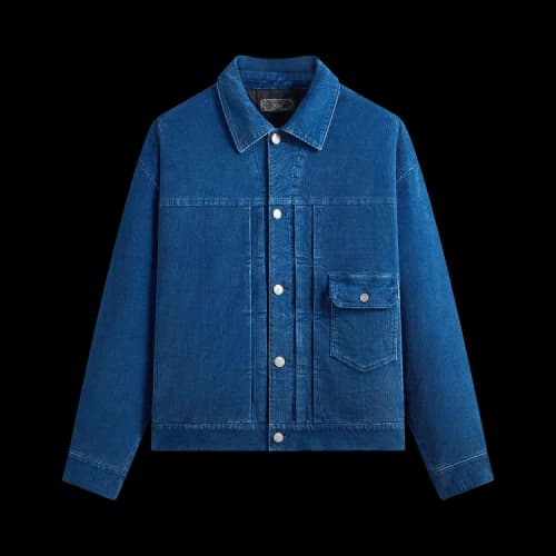 Kith Indigo Cord Alonzo Jacket 'Cyanotype'