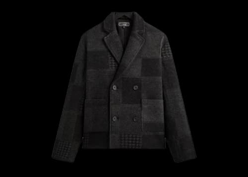 Kith Patchwork Wool Raya Blazer Shadow