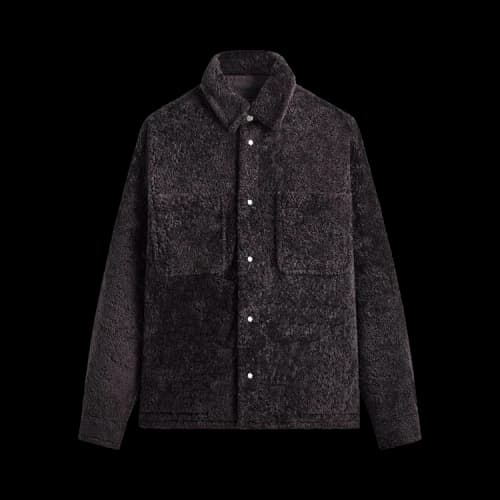 Kith Shearling Ace Shirt Jacket 'Thunder'